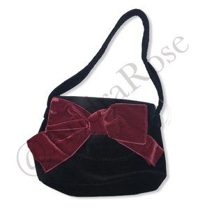 Gymboree FAMILY PORTRAIT velvet purse NWT